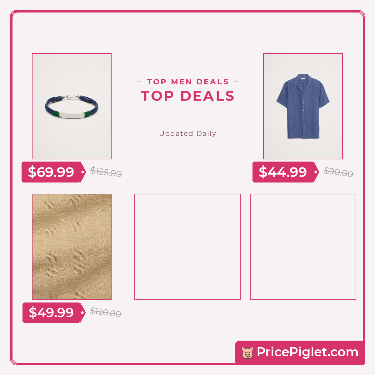 Top Men deals right now