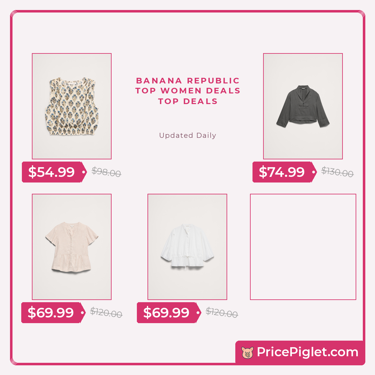 Top Women deals at Banana Republic right now