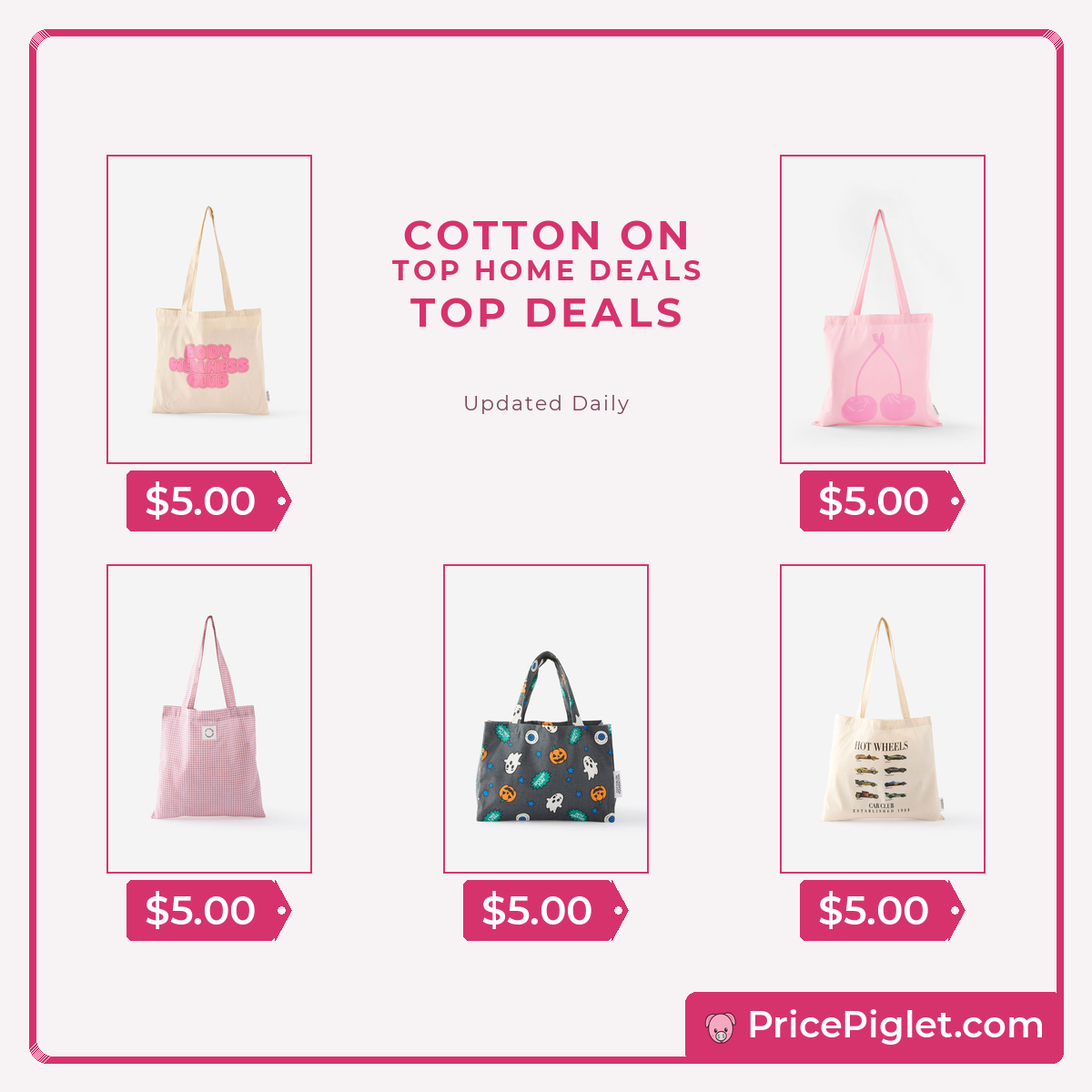 Top Home deals at Cotton On right now
