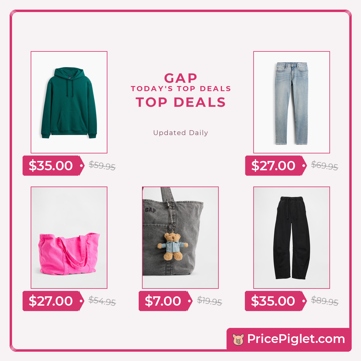 Top deals at Gap right now