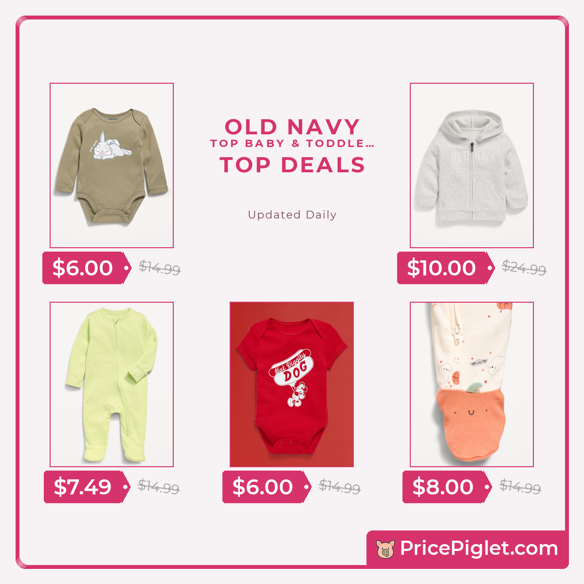 Top Baby & Toddler deals at Old Navy right now