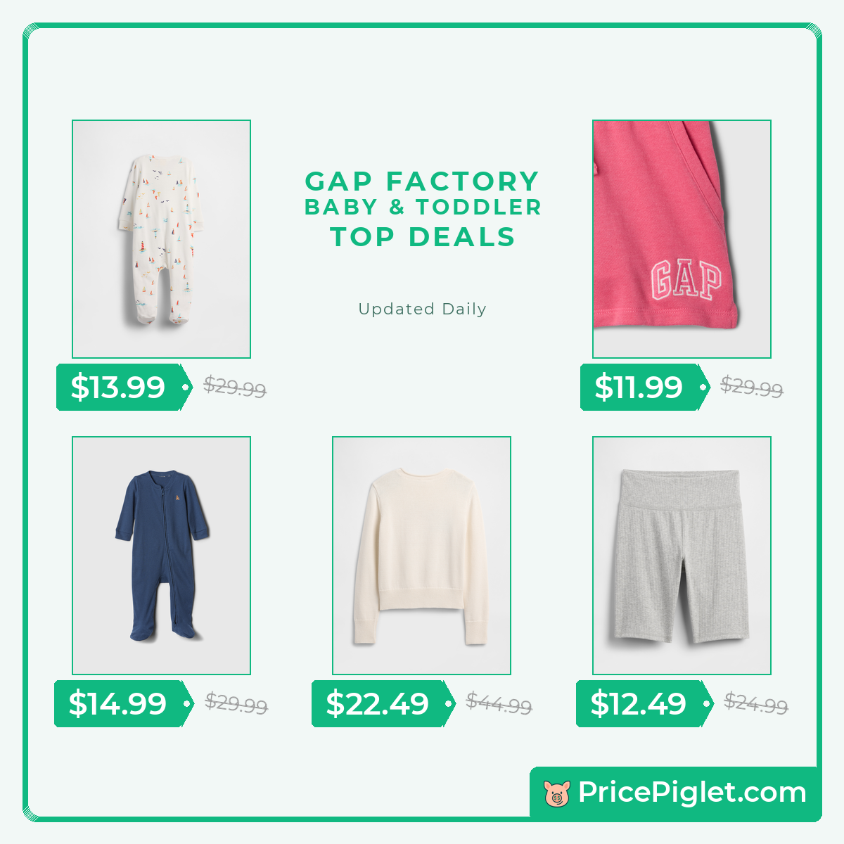 A Look at Baby & Toddler Picks at Gap Factory Today