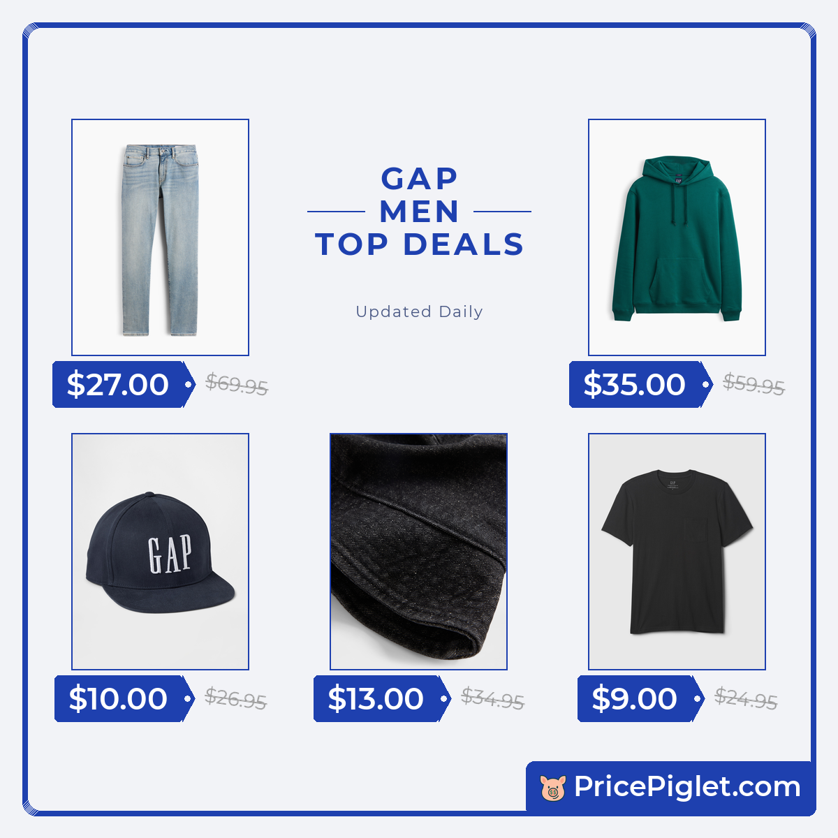 A Look at Men's Picks at Gap Today