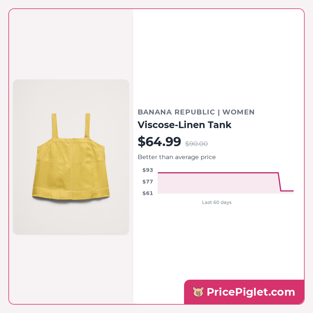 Viscose-Linen Tank