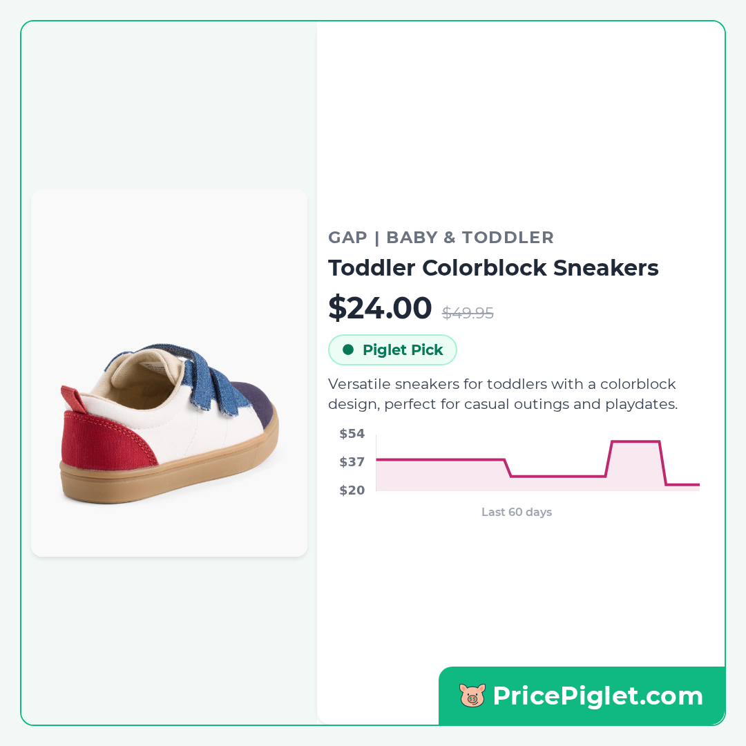 Toddler Colorblock Sneakers