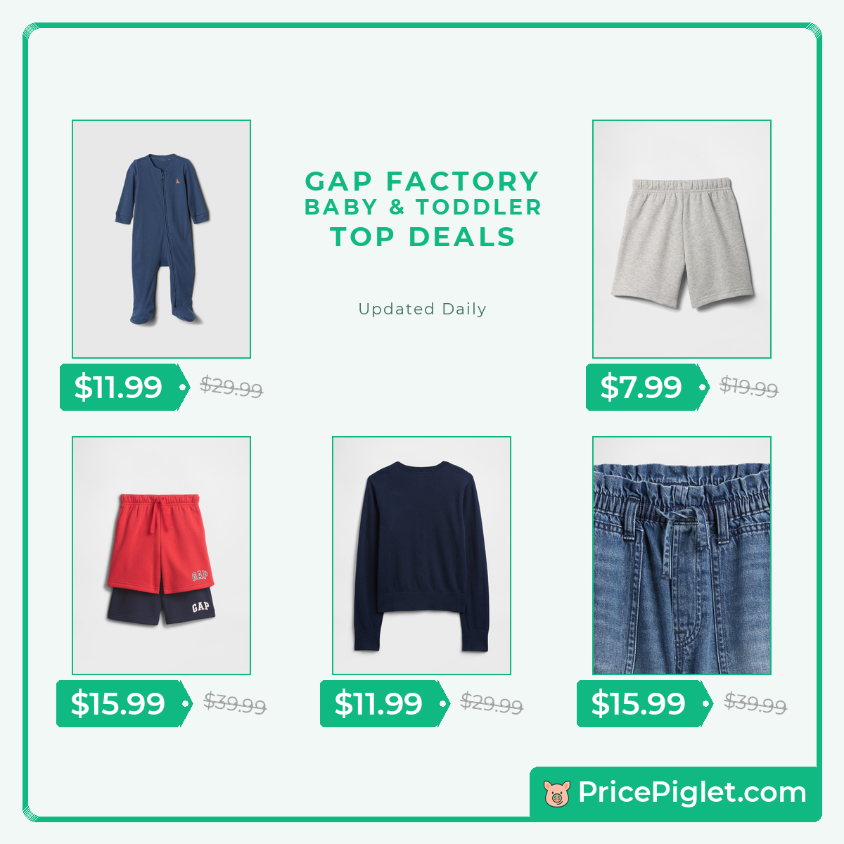 Best Baby & Toddler Deals at Gap Factory Today