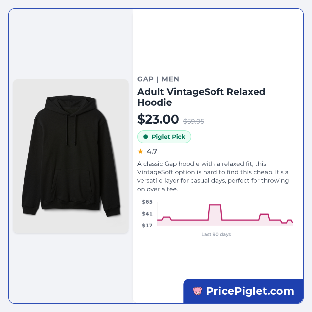 Adult VintageSoft Relaxed Hoodie