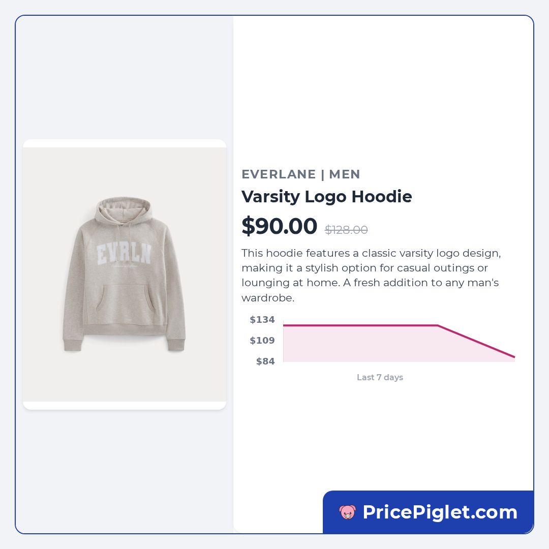 Varsity Logo Hoodie