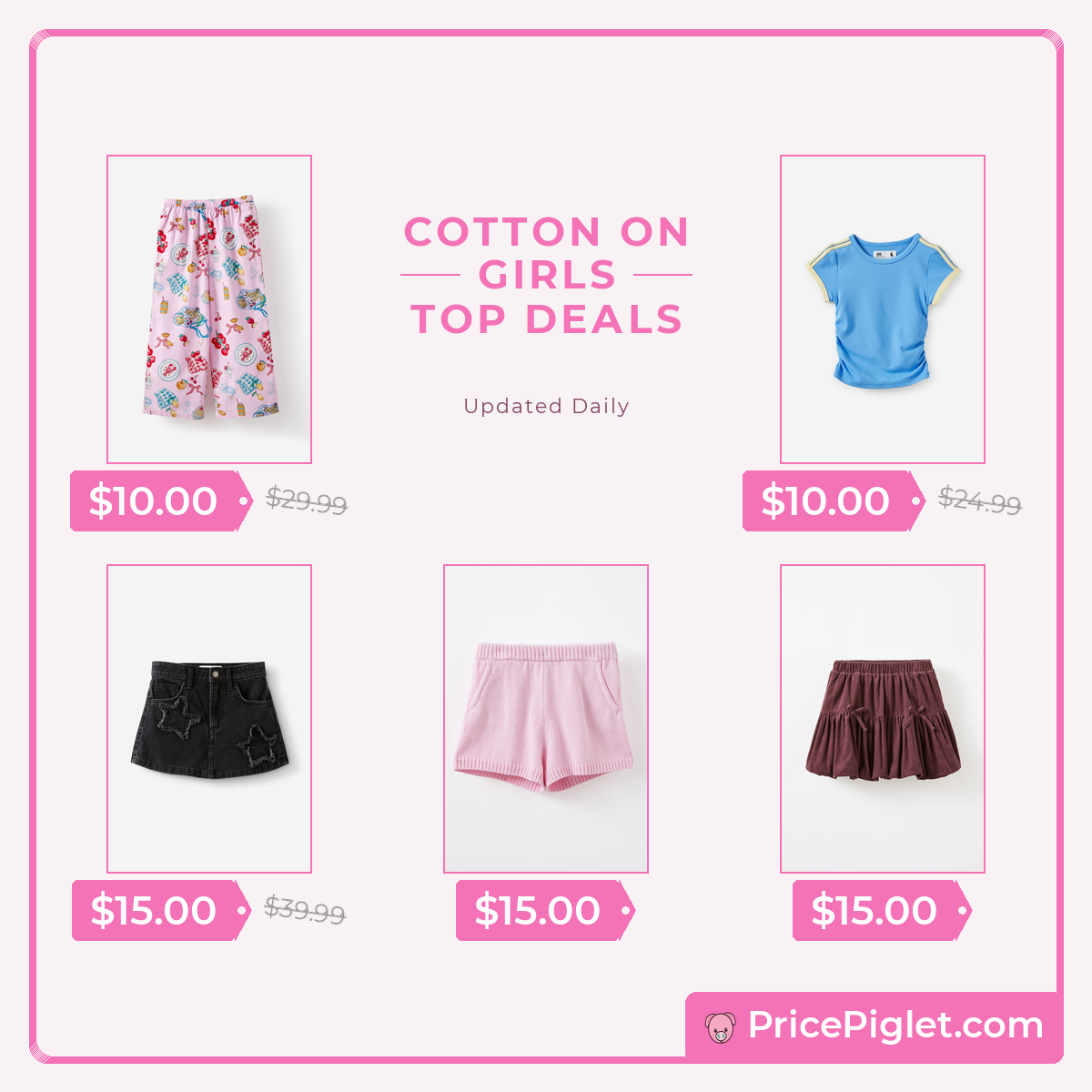 Girls' Deals at Cotton On Today