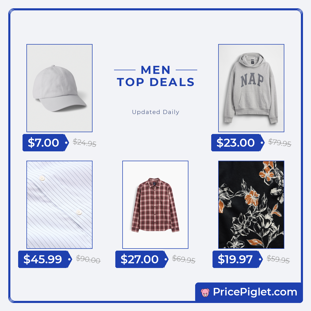 A Look at Men's Picks Across Every Store Today