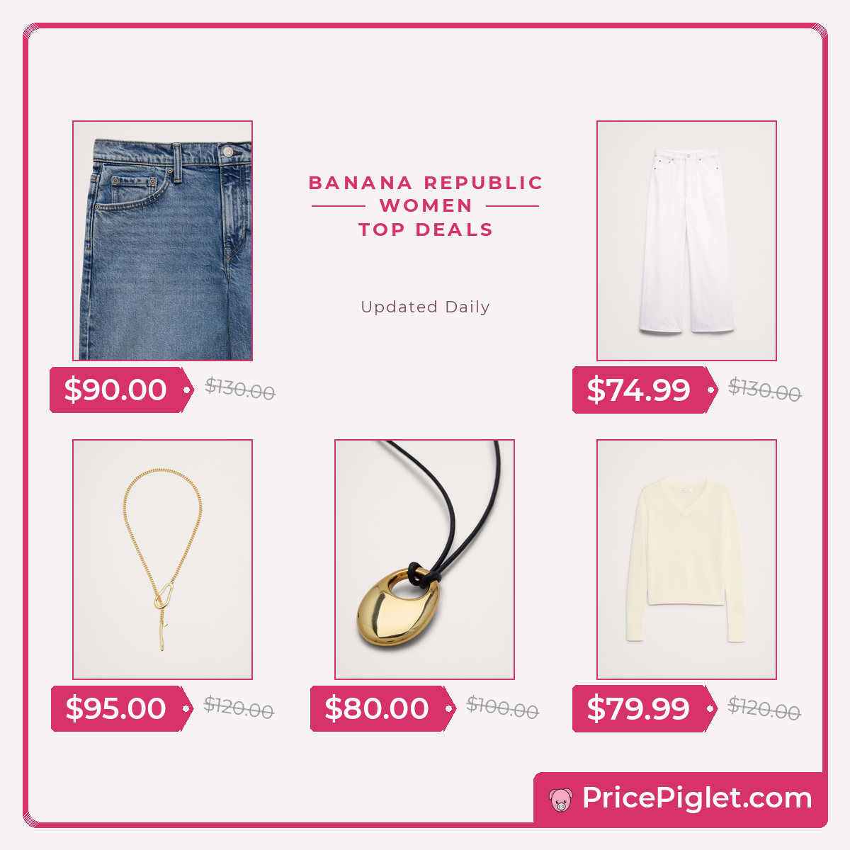 A Few Women's Picks at Banana Republic Today