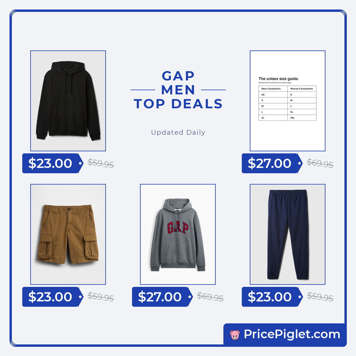 Best Men's Deals at Gap Today