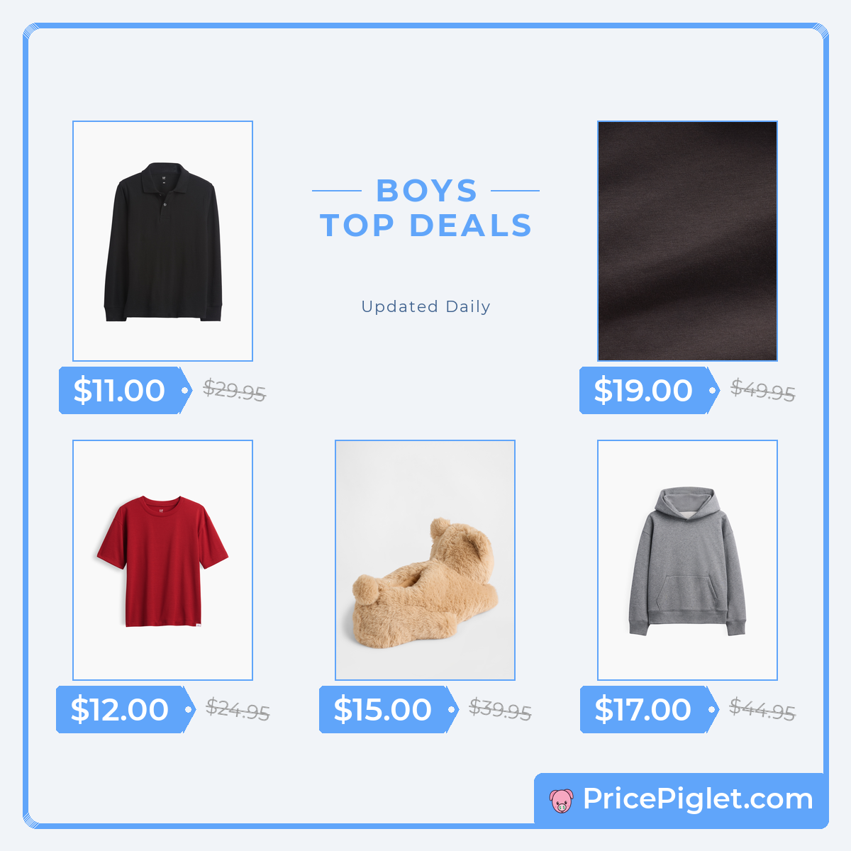 A Look at Boys' Picks Across Every Store Today