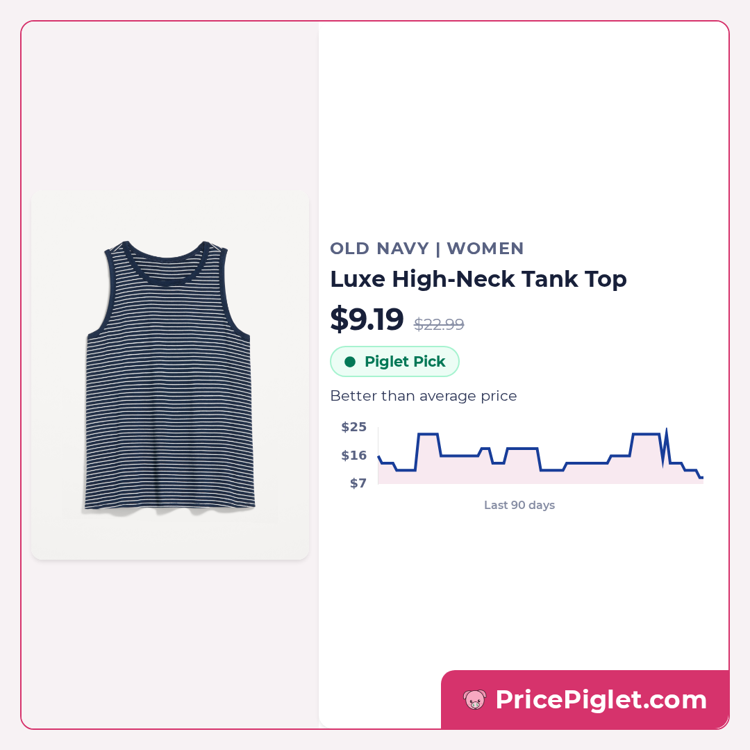Luxe High-Neck Tank Top