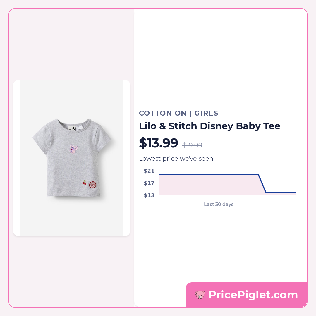 Lilo & Stitch Disney Baby Tee