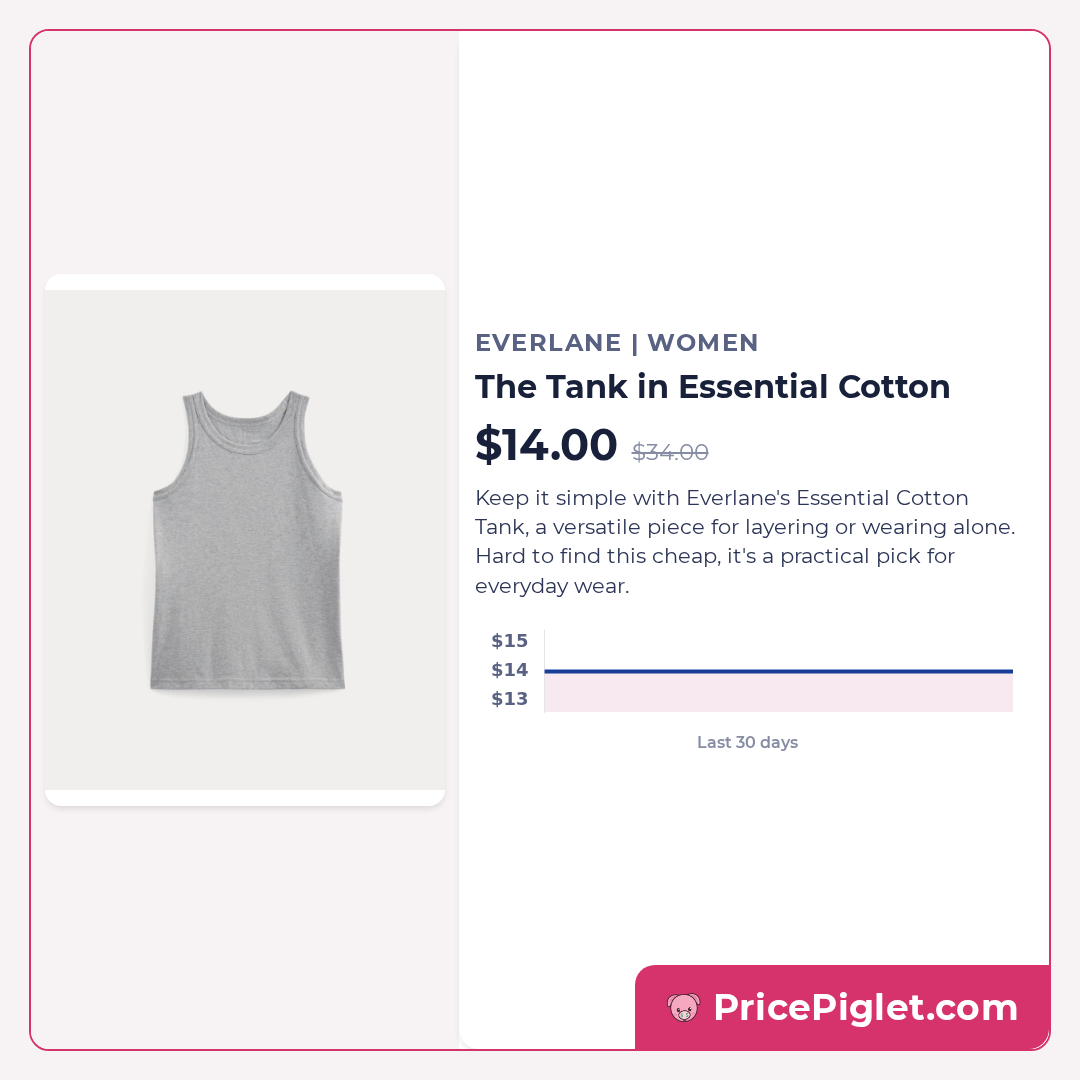 The Tank in Essential Cotton