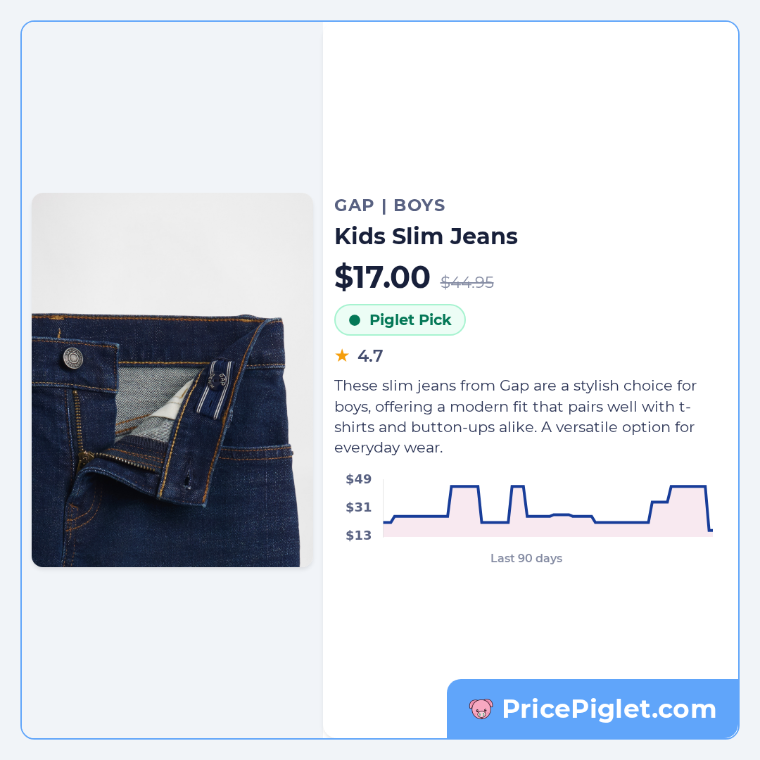Kids Slim Jeans
