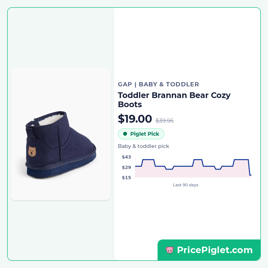 Toddler Brannan Bear Cozy Boots