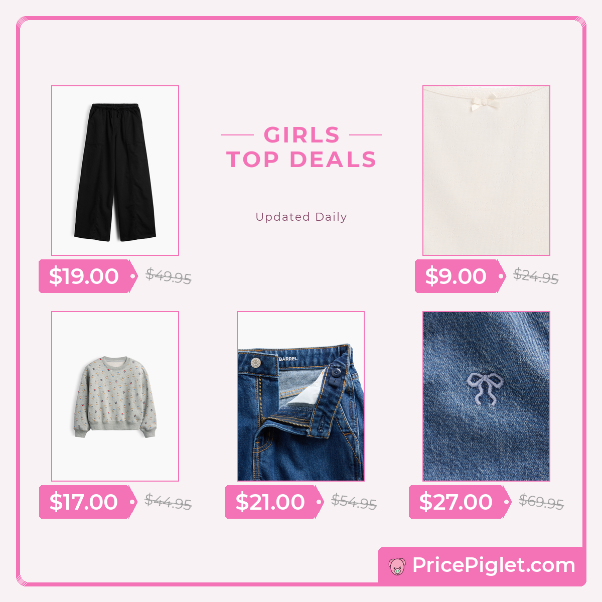 Girls' Deals Across Every Store Today